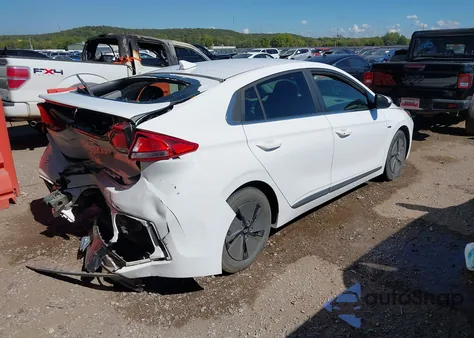 2020 Hyundai Ioniq Hybrid Se из США, поврежденный, VIN KMHC75LC8LU215419